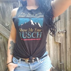 Vintage Inspired Busch Beer/Coors Tank